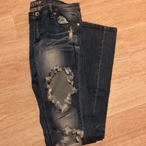 Ripped jeans